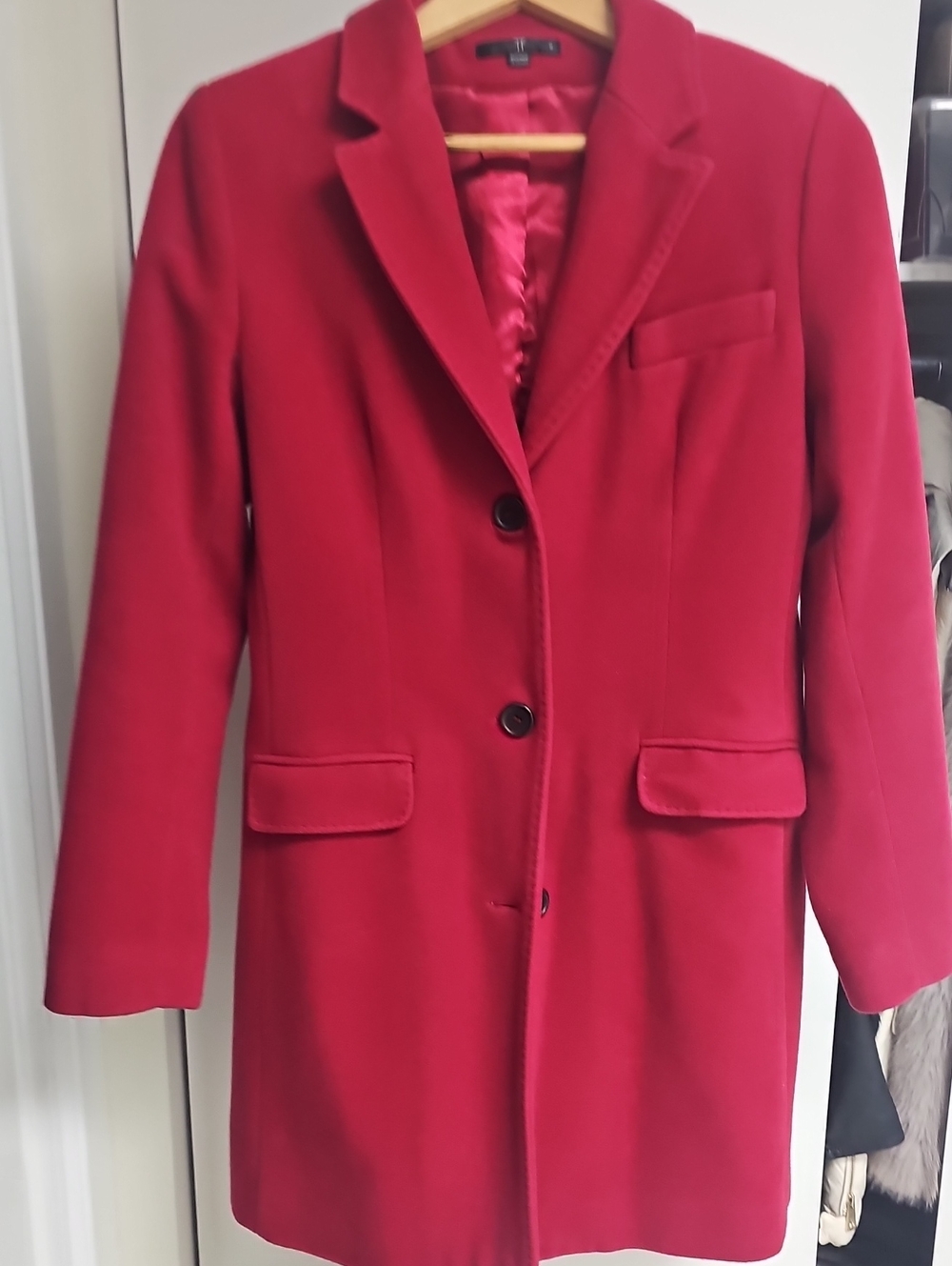 Teenflo 3/4 Wool-Blend Single-Breasted Coat